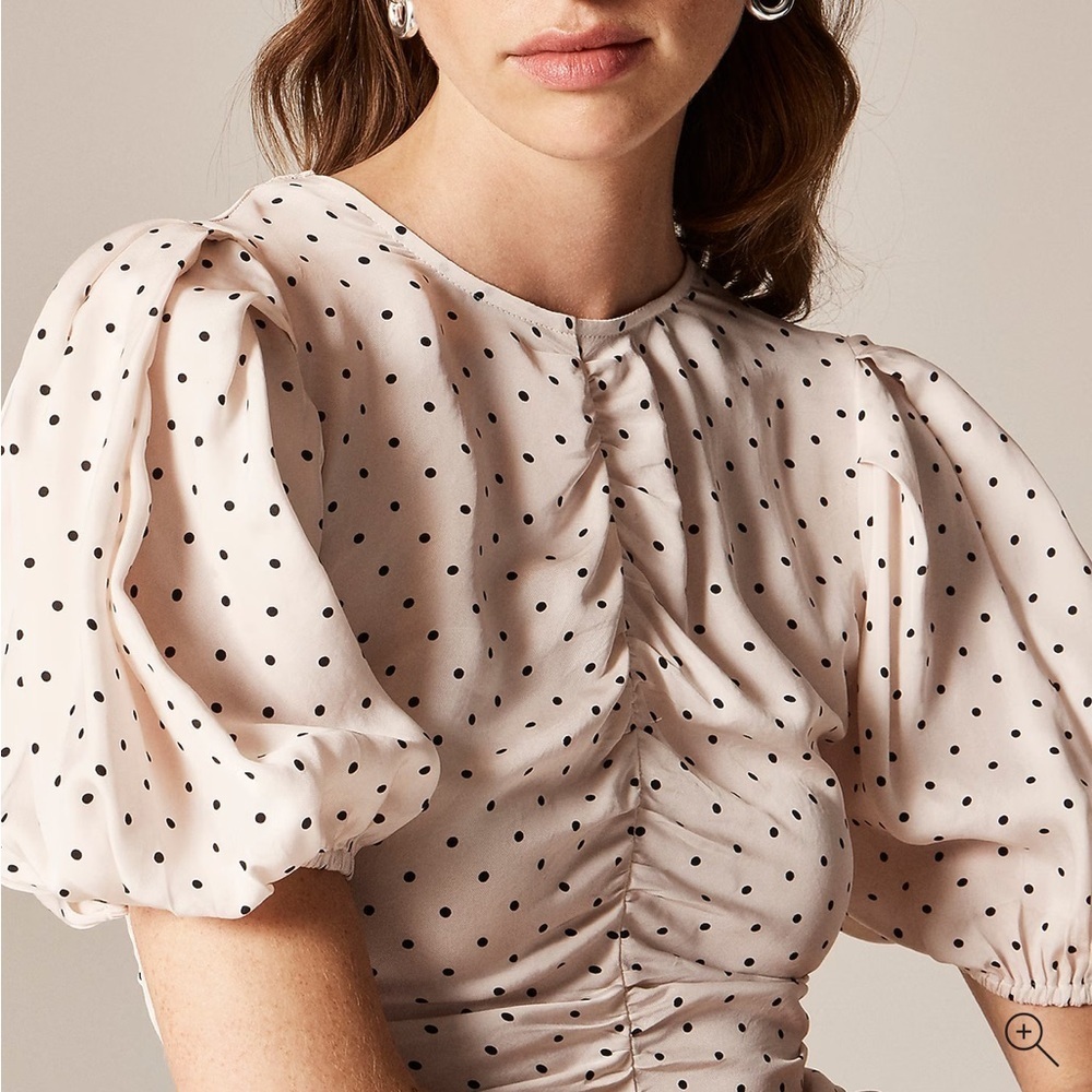 J crew Veranda shirt in dot print - Picture 3 of 5